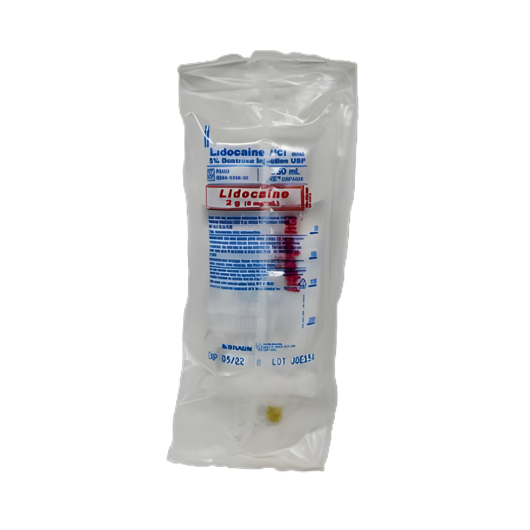 Lidocaine HCl / Dextrose 5%, Preservative Free 8 mg / mL IV Solution Flexible Bag 250 mL - 1016370