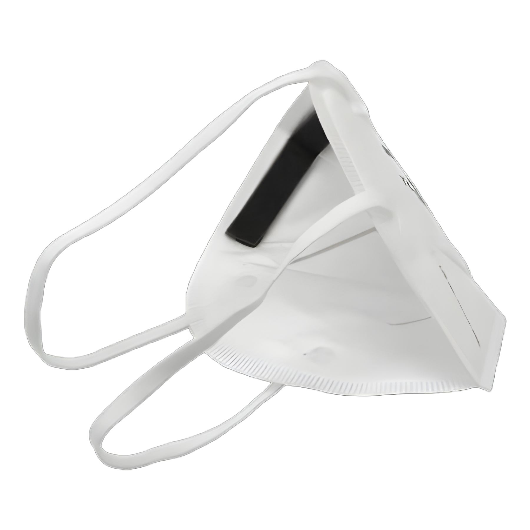 Particulate Respirator Mask Honeywell Industrial N95 Flat Fold Molded Cup Elastic Strap One Size Fits Most White NonSterile Not Rated Adult