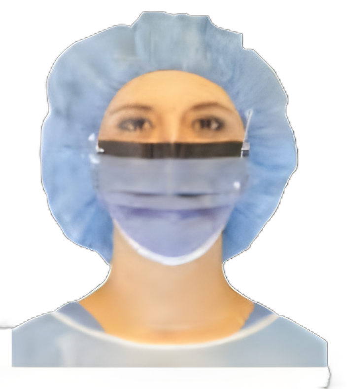 PremierPro ASTM Level 3 Procedure Mask with Eye Shield