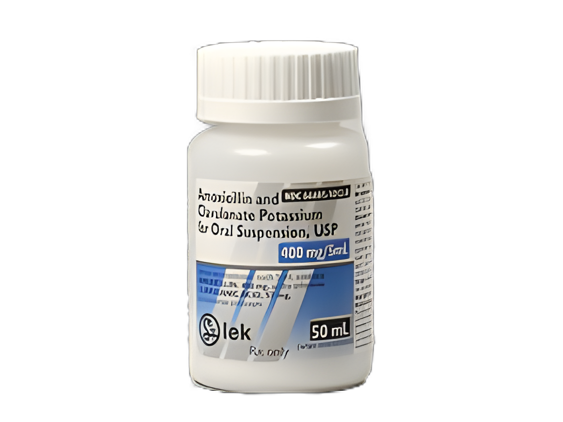 Amoxicillin / Potassium Clavulanate 400 mg - 57 mg / 5 mL Suspension Bottle 50 mL - 66685101200