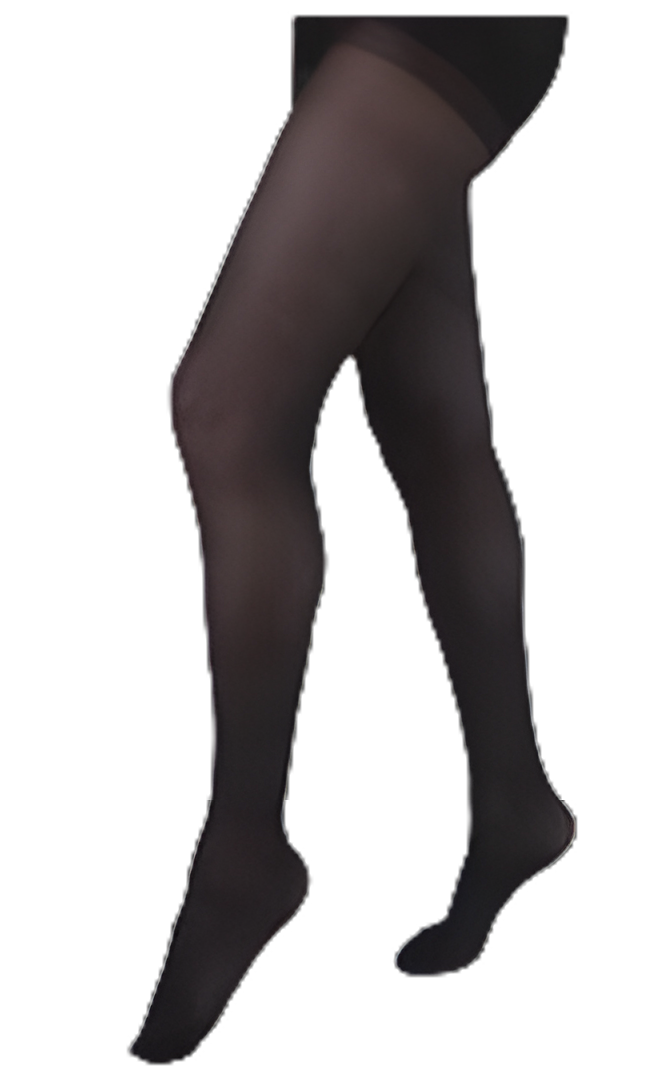 Carolon Health Support Compression Stocking, Thigh High, Size B, Black