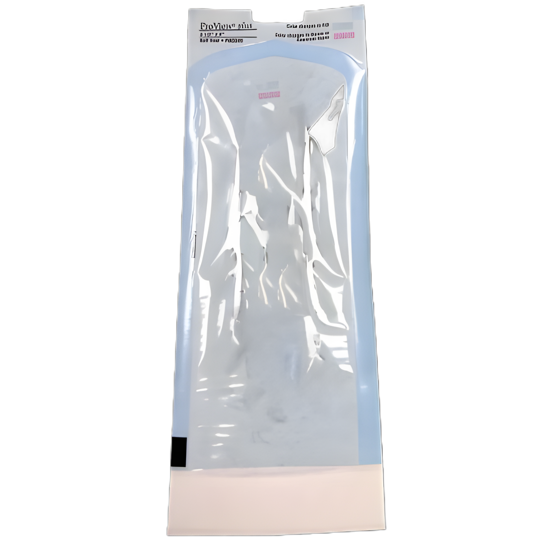 Sterilization Pouch ProView® plus Gas / Steam / Chemical Vapor 3-1/2 X 9 Inch Transparent / Blue Self Seal Paper / Film