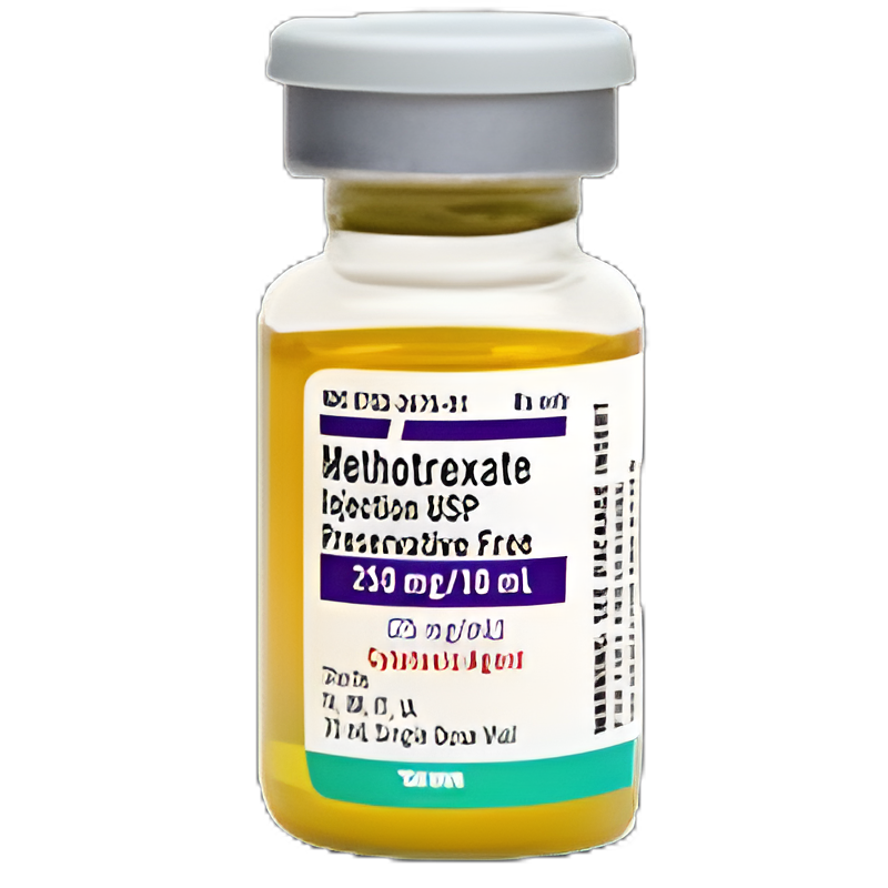Methotrexate Sodium, Preservative Free 25 mg / mL Injection Single-Dose Vial 10 mL
