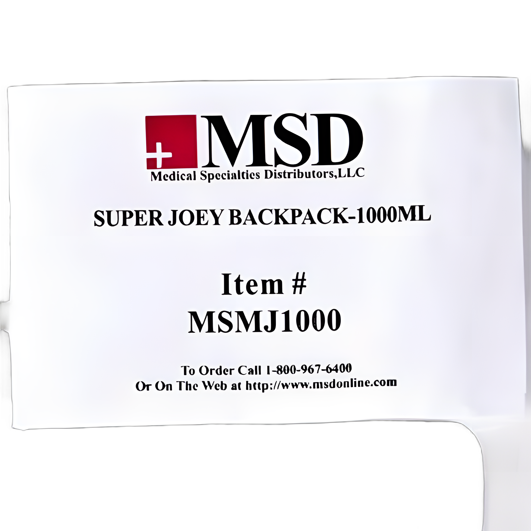 McKesson Feeding Pump Backpack - Secure & Comfortable