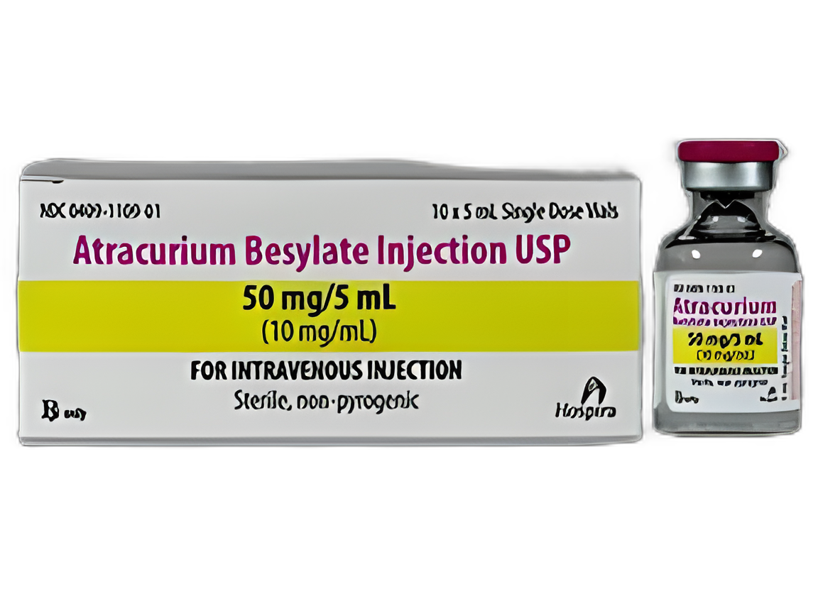 Atracurium Besylate 10 mg / mL Injection Single-Dose Vial 5 mL