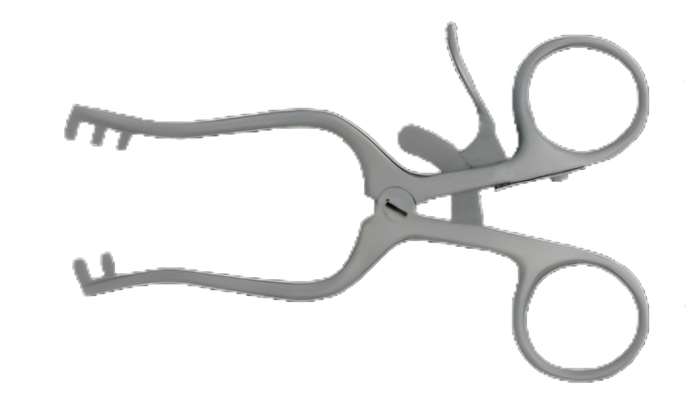 BR Surgical 8 Inch Retractor - High-Quality Stainless Steel