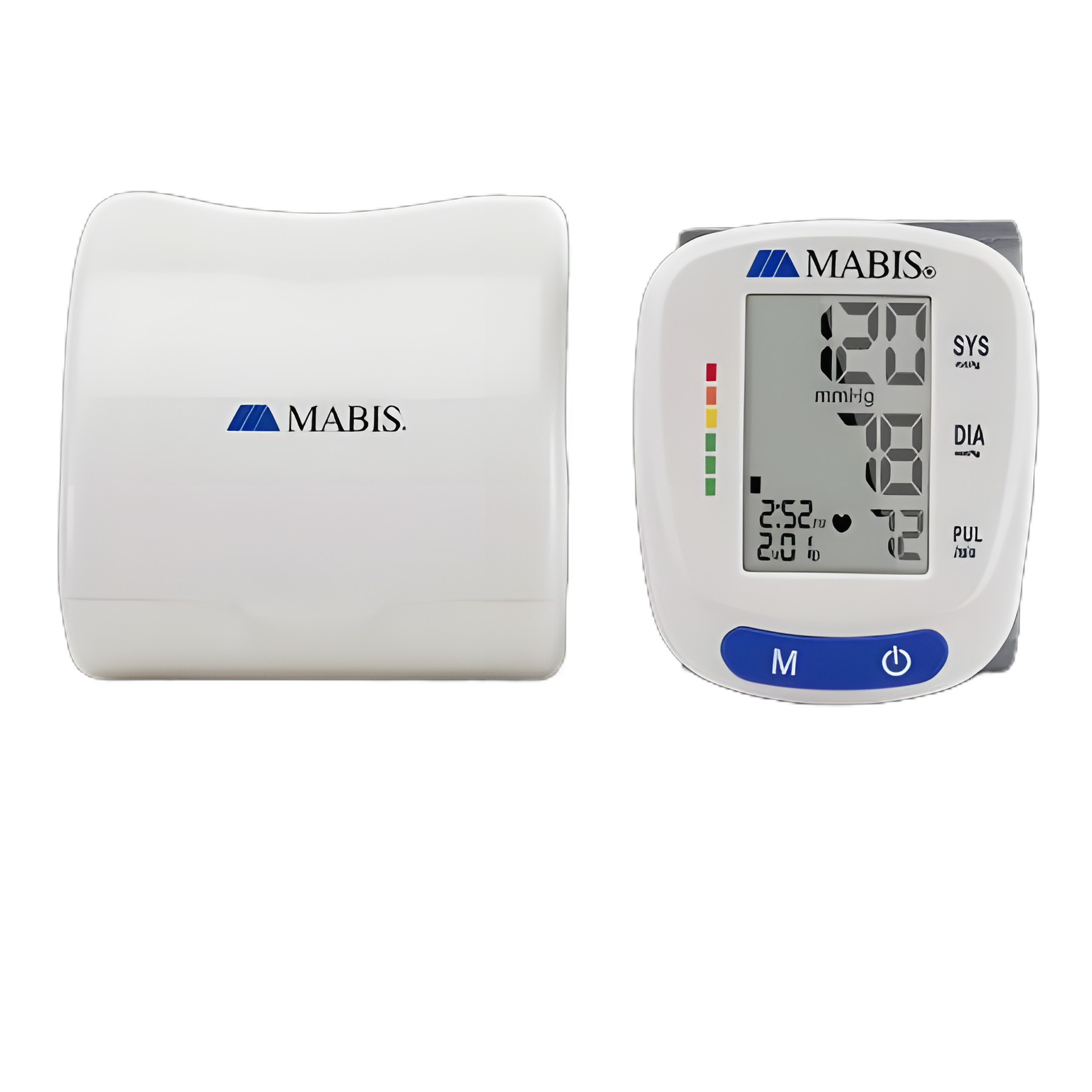 Digital Blood Pressure Monitor MABIS® Adult Cuff Cloth Fabric Cuff 5.3 to 8.5 inches Mobile