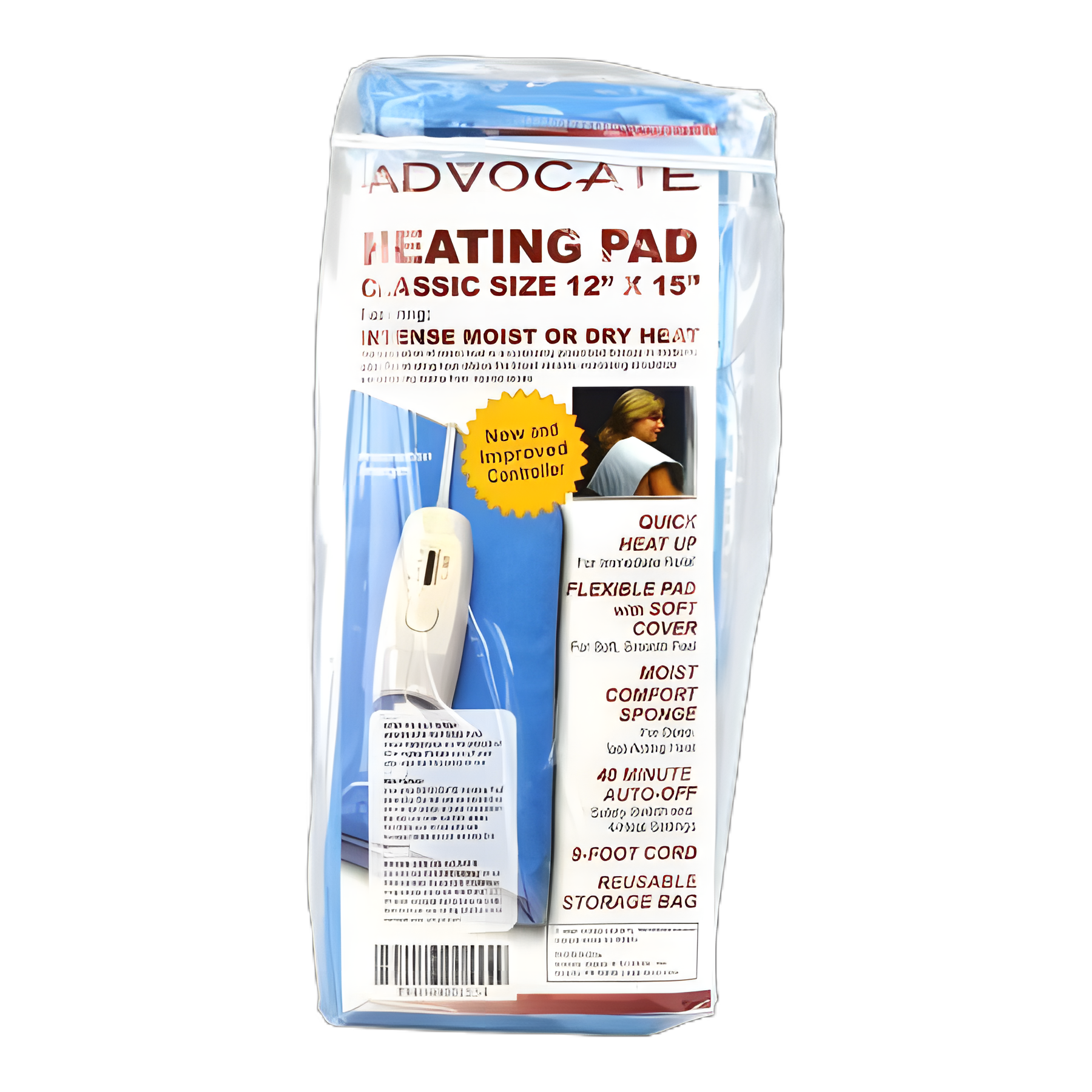 Advocate® Classic Moist/Dry Heating Pad for Therapy