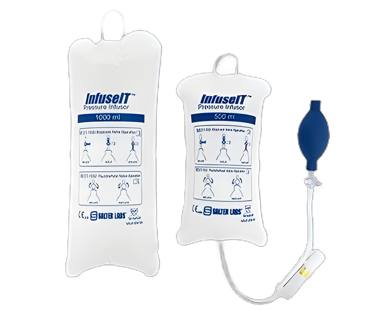 InfuseIT™ 1000 mL Pressure Infusion Bag with Thumb-Wheel Valve