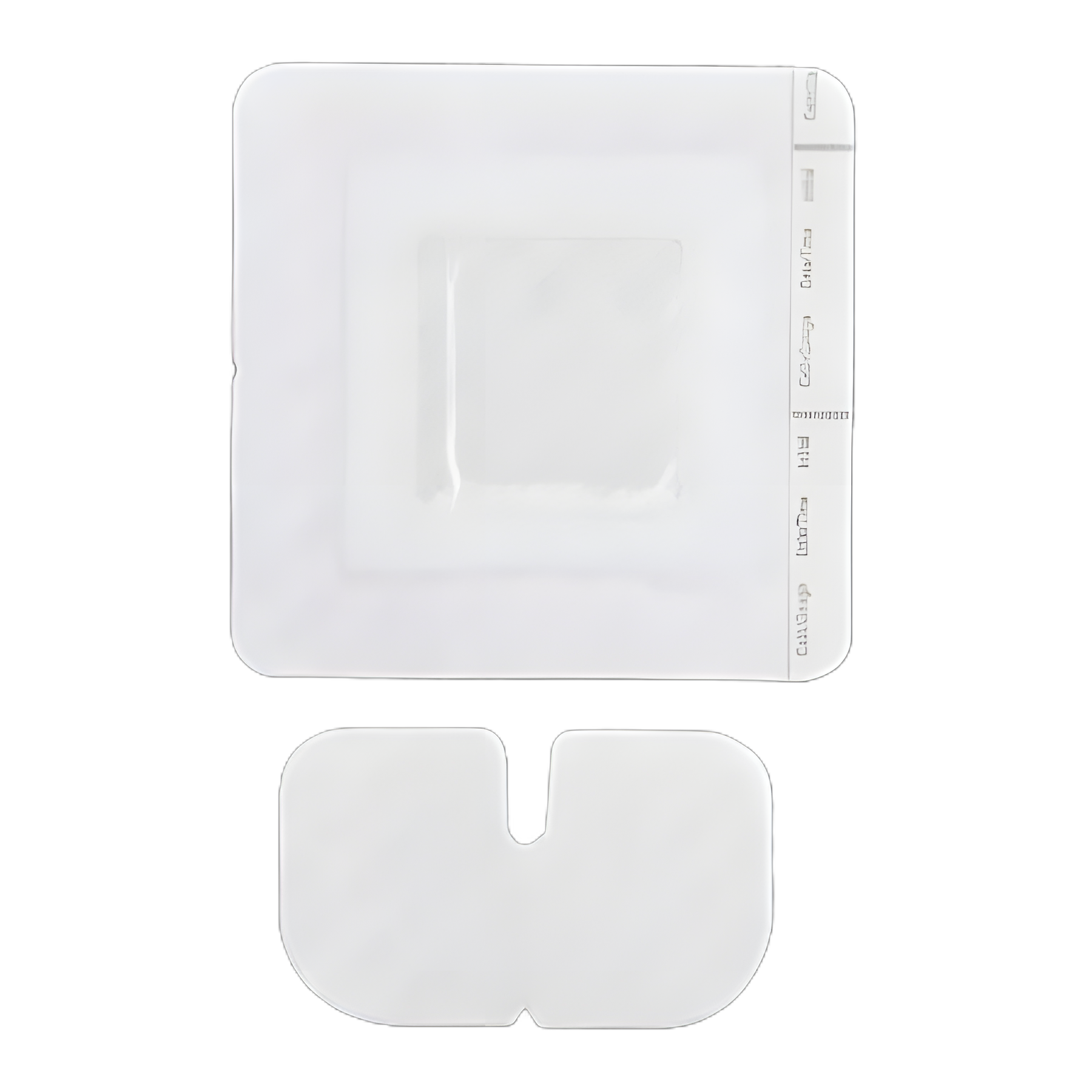 Window Dressing SorbaView 2000 Fabric / Film 4-1/2 X 4-1/2 Inch Sterile