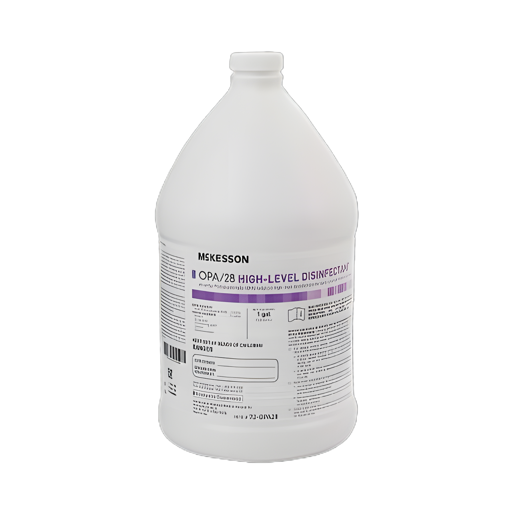 OPA High-Level Disinfectant McKesson OPA/28 RTU Liquid 1 gal. Jug Max 28 Day Reuse