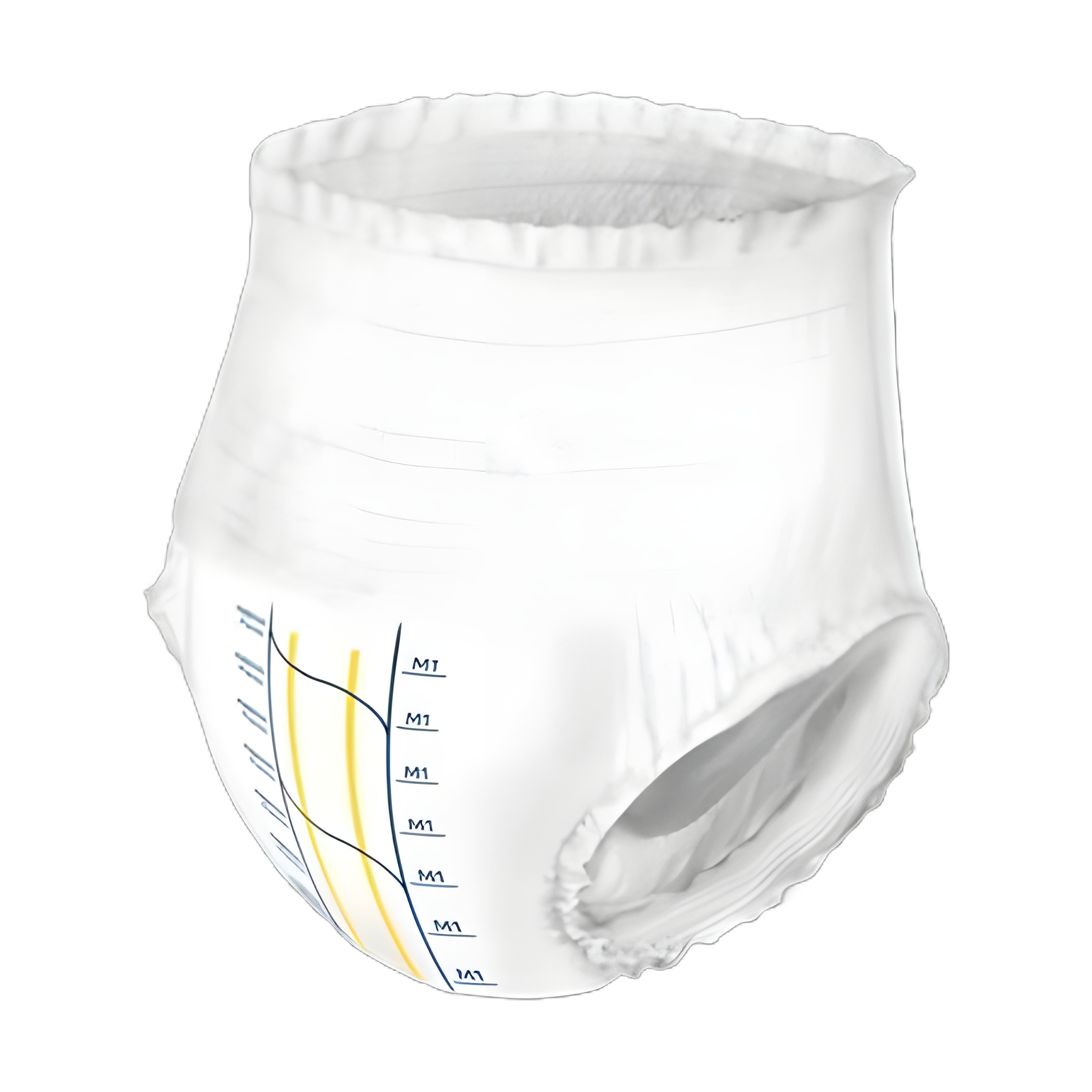 Unisex Adult Absorbent Underwear Abena® Premium Pants M1 Pull On with Tear Away Seams Medium Disposable Moderate Absorbency