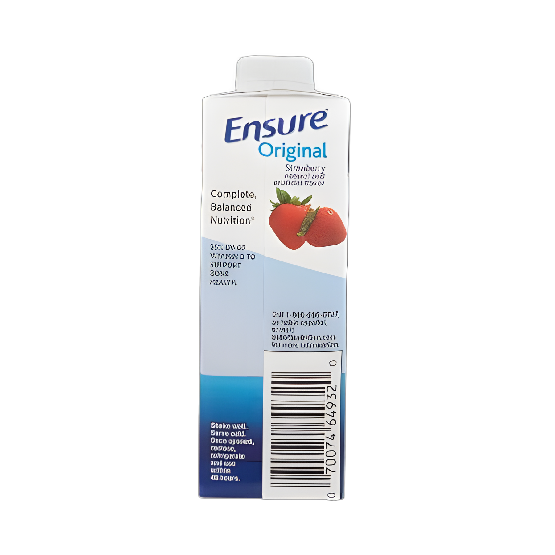 Ensure® Original Therapeutic Nutrition Shake Strawberry 8 oz - Oral Supplement for Malnutrition and Weight Loss