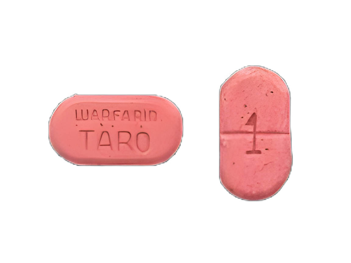 Warfarin Sodium 1 mg Tablet Bottle 100 Tablets - 51672402701