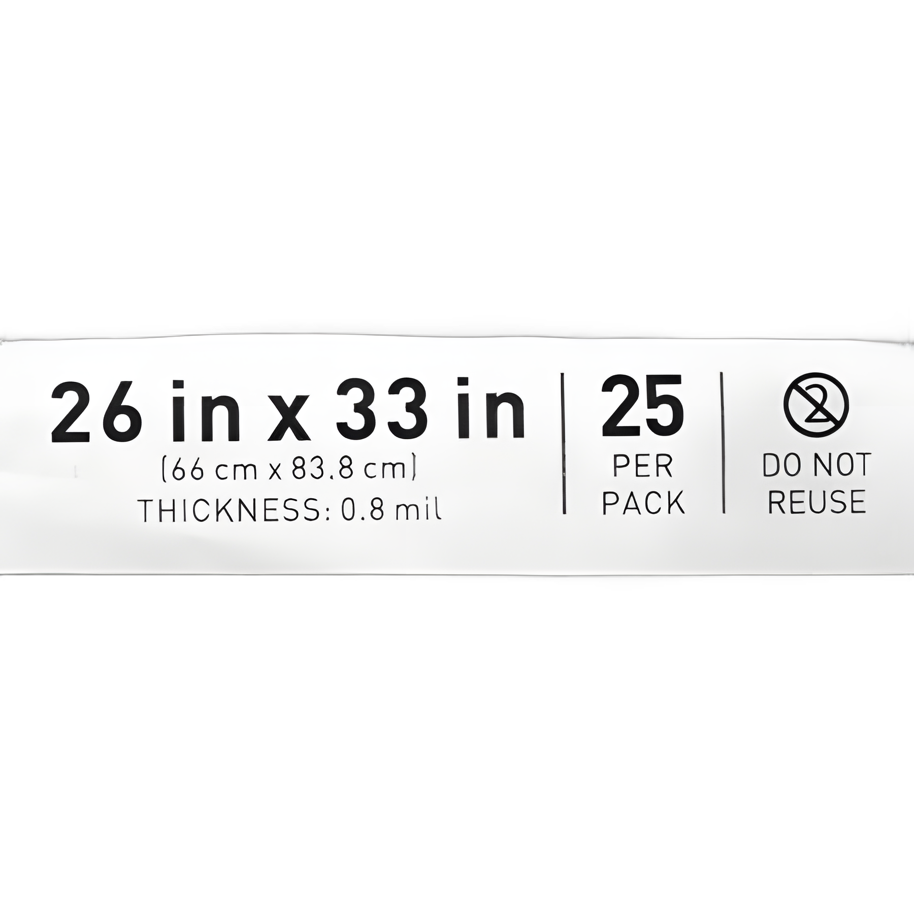 McKesson Water Soluble Medical Laundry Bag 20-25 Gal