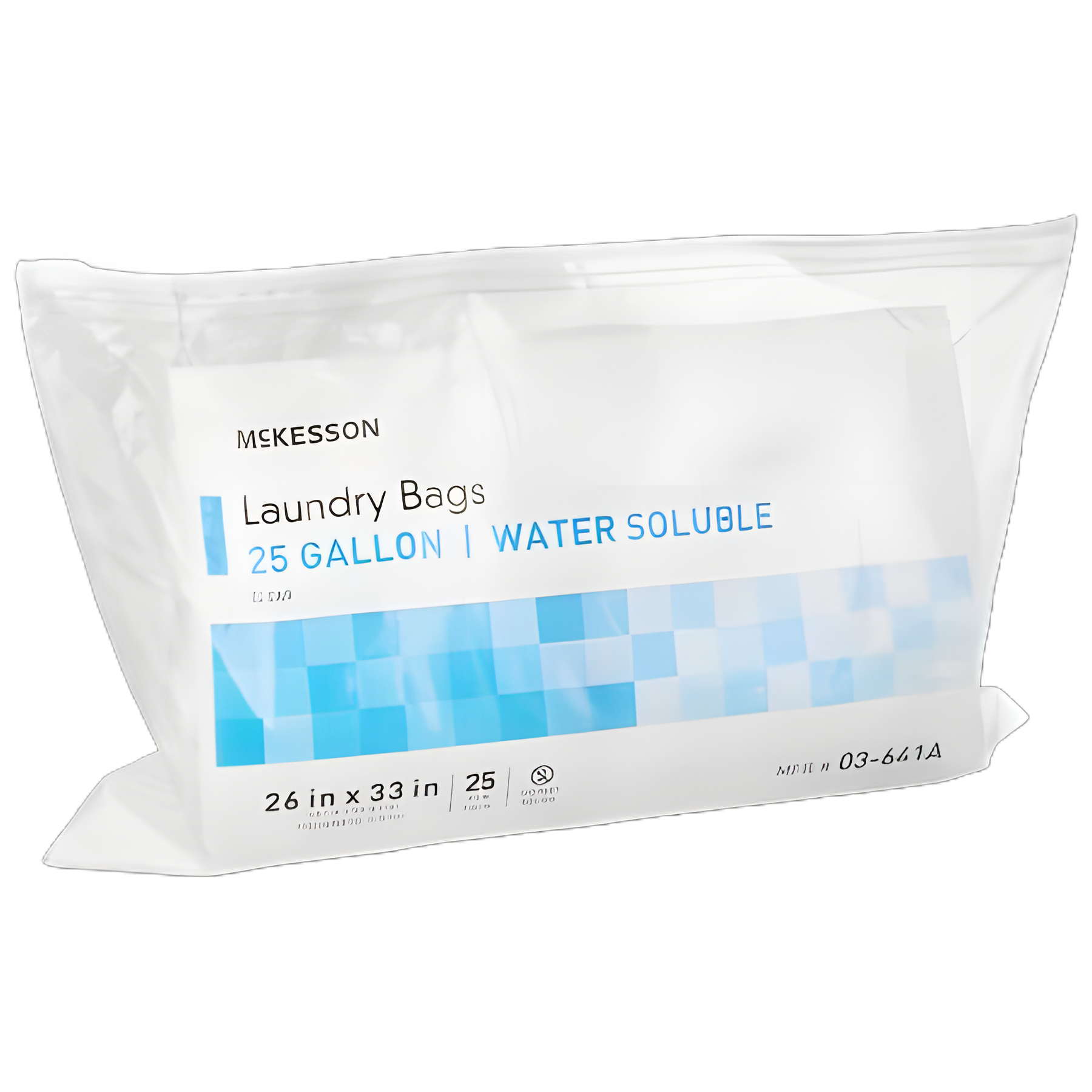 McKesson Water Soluble Medical Laundry Bag 20-25 Gal