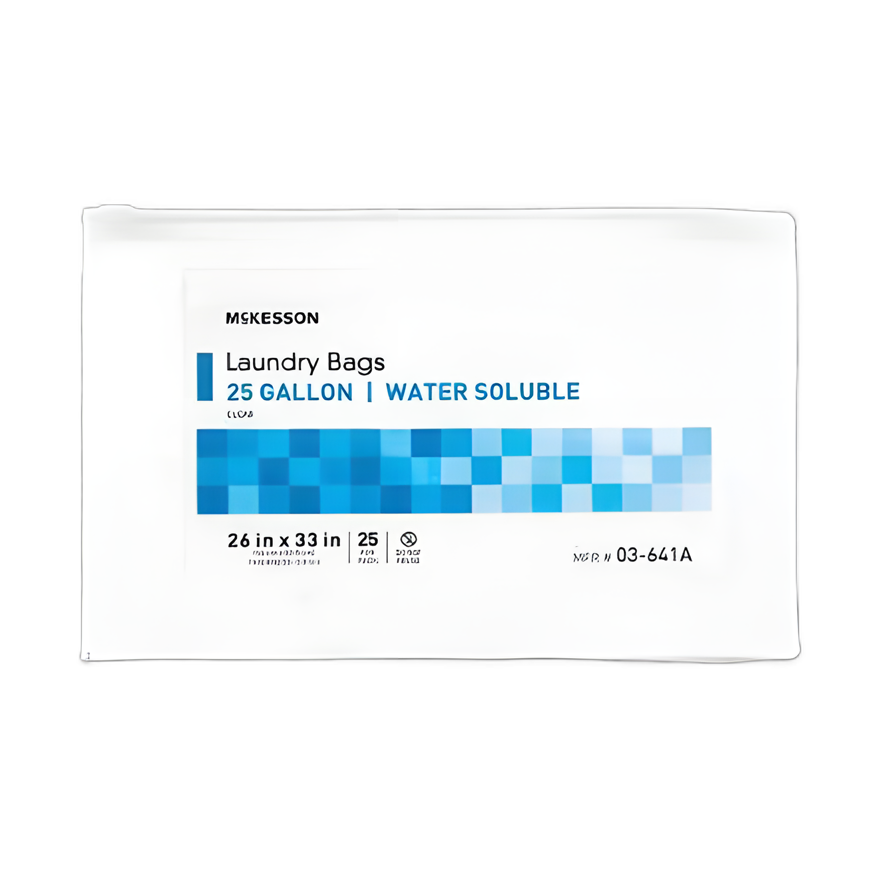 McKesson Water Soluble Medical Laundry Bag 20-25 Gal