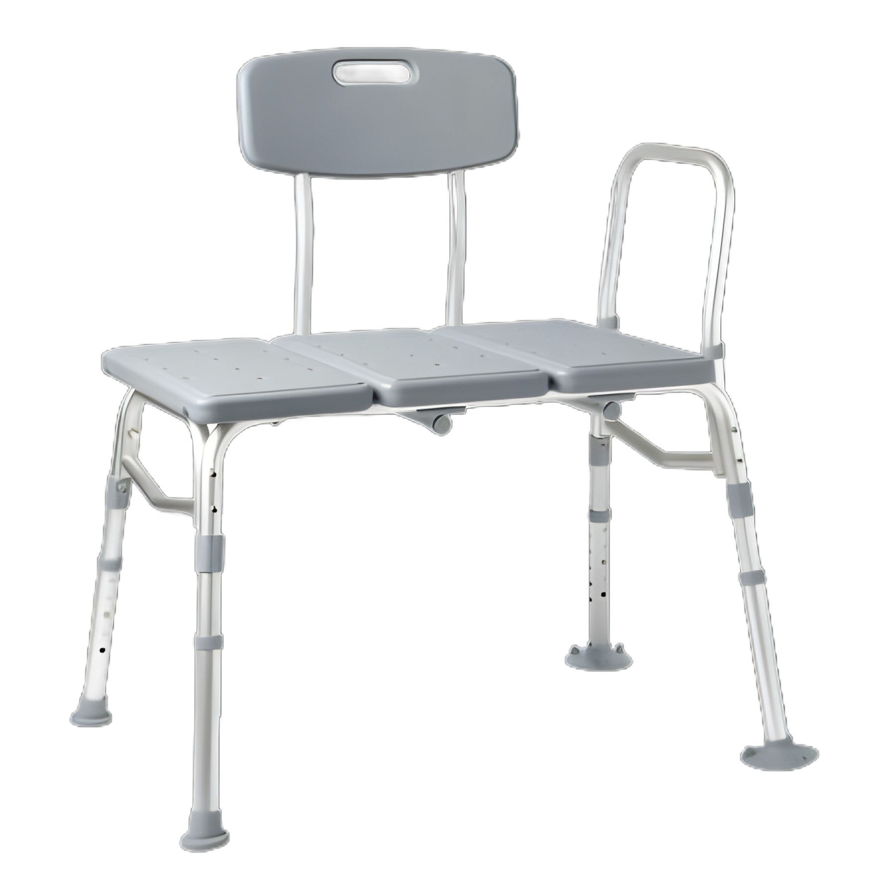 Bath Transfer Bench 17-12 to 22-1/2 Inch Seat Height 300 lbs. Weight Capacity