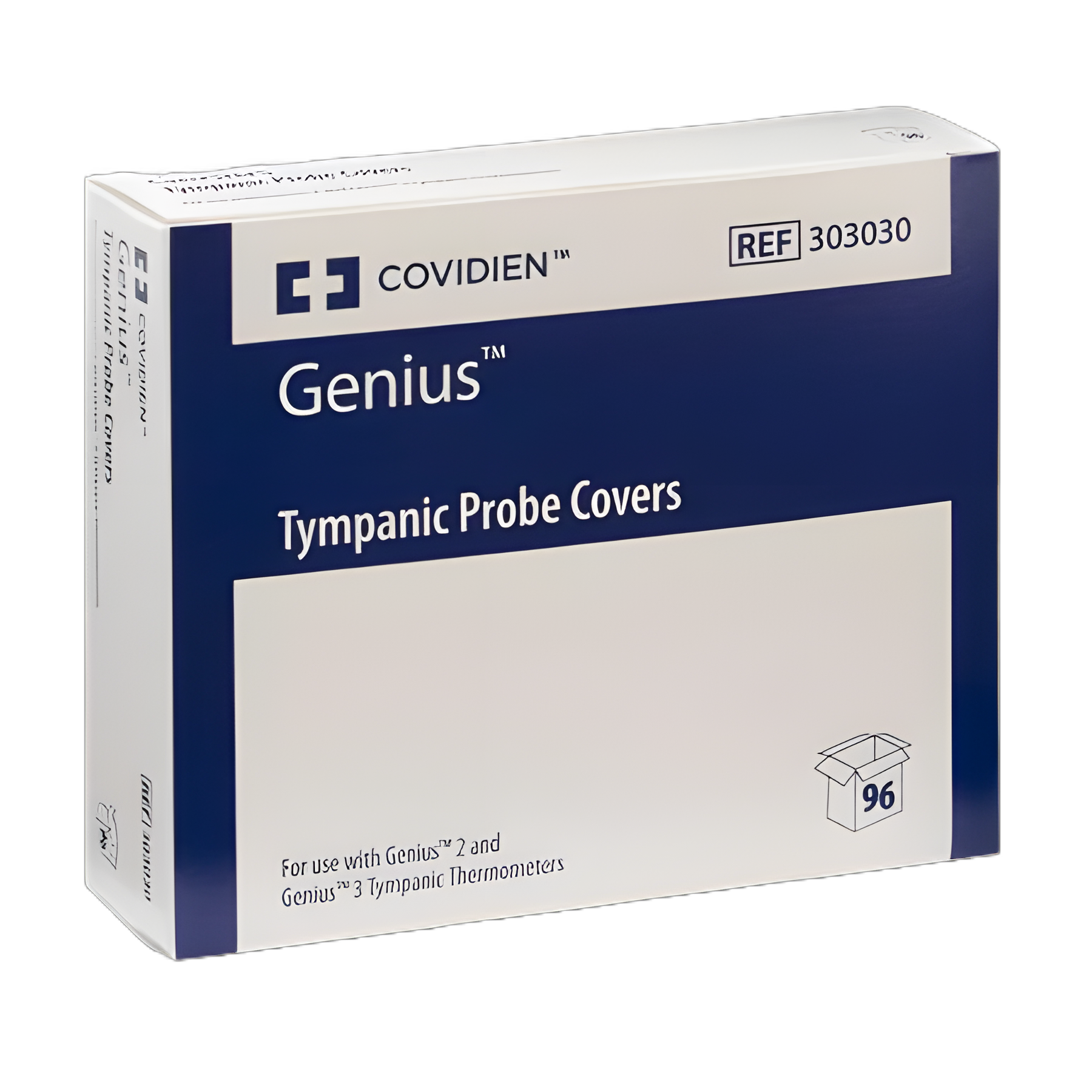 Tympanic Thermometer Probe Cover Genius™ For use with Genius™ 2 Tympanic Thermometer 96 per Box
