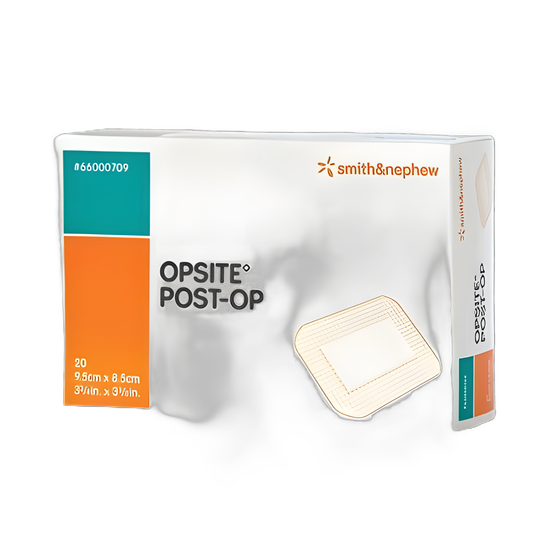 Transparent Film Dressing with Pad OpSite Post Op 3-3/8 X 3-3/4 Inch 3 Tab Delivery Rectangle Sterile