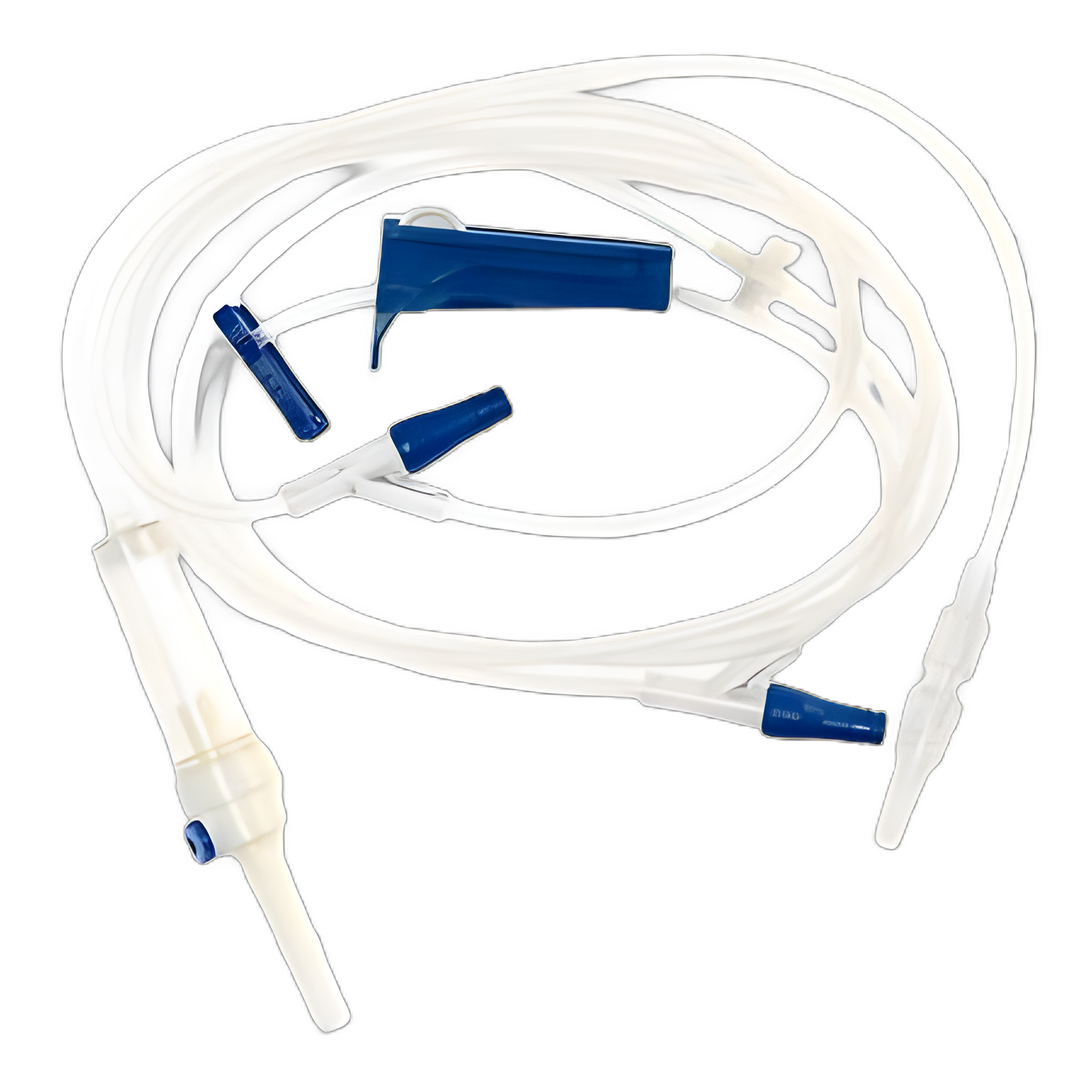 McKesson Pump IV Infusion Set 2 Ports 10 Drops/mL 97 Inch Without Filter