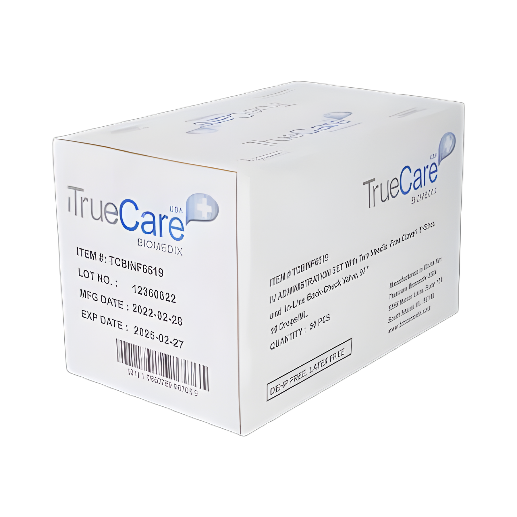 McKesson Pump IV Infusion Set 2 Ports 10 Drops/mL 97 Inch Without Filter