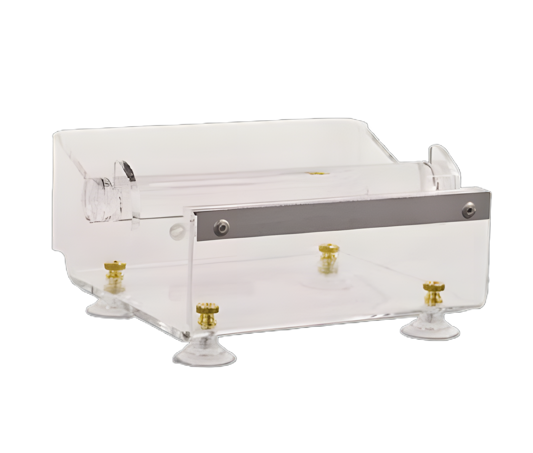 Label and Tape Dispenser MarketLab 4 X 6 X 7-1/2 Inch Desktop Manual Pull With Pen Holder For use with Medication Labels