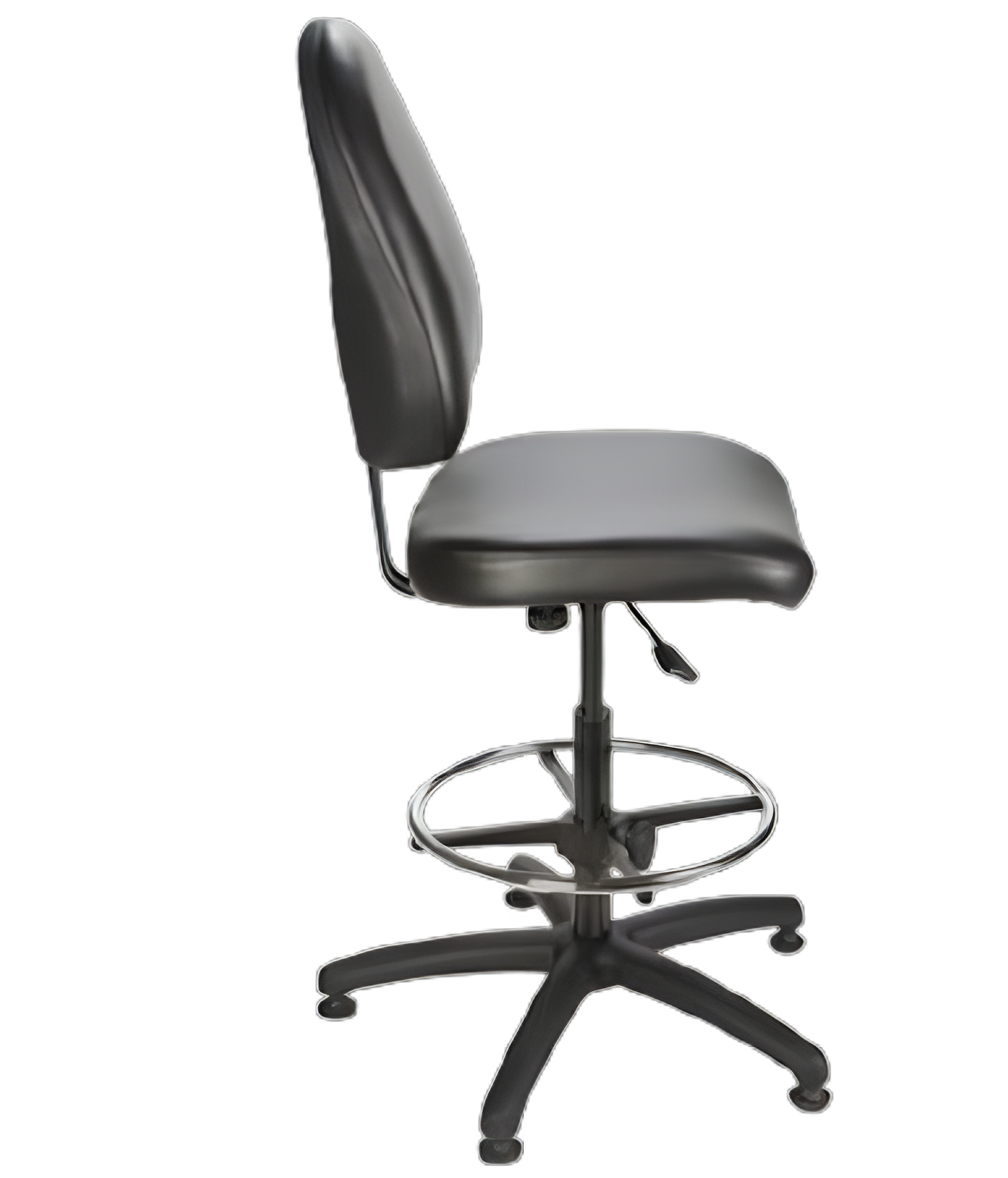 Deluxe Antimicrobial Work Stool - Ergonomic Seating for Healthcare