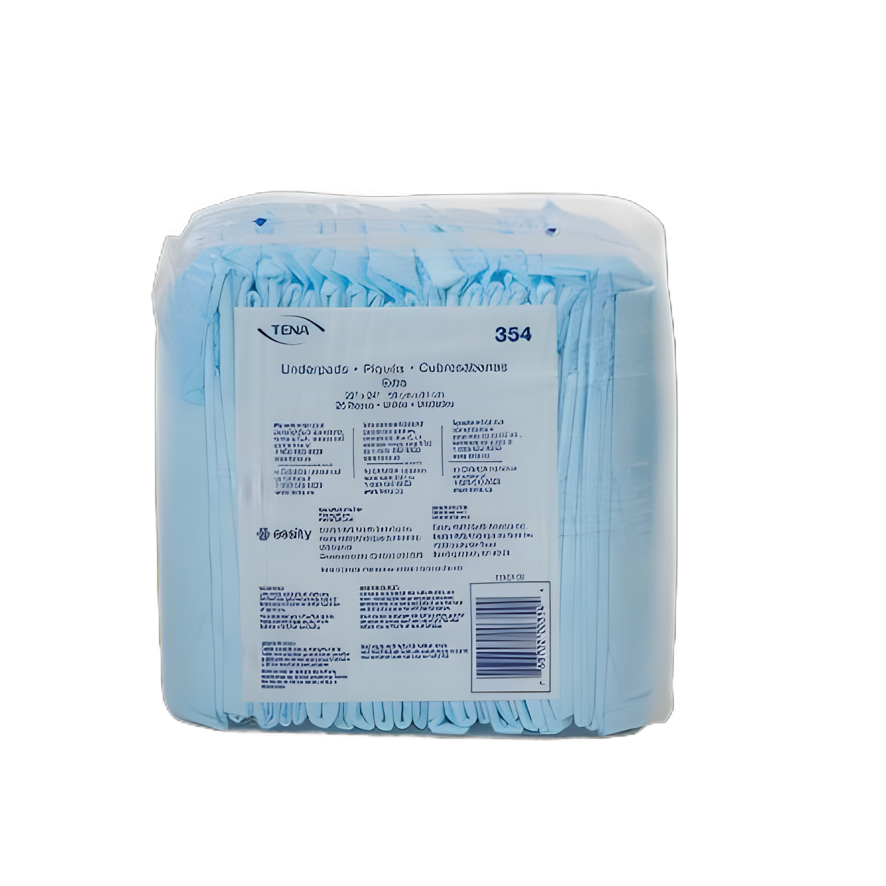 Disposable Underpad TENA® Extra 23 X 24 Inch Polymer Light Absorbency