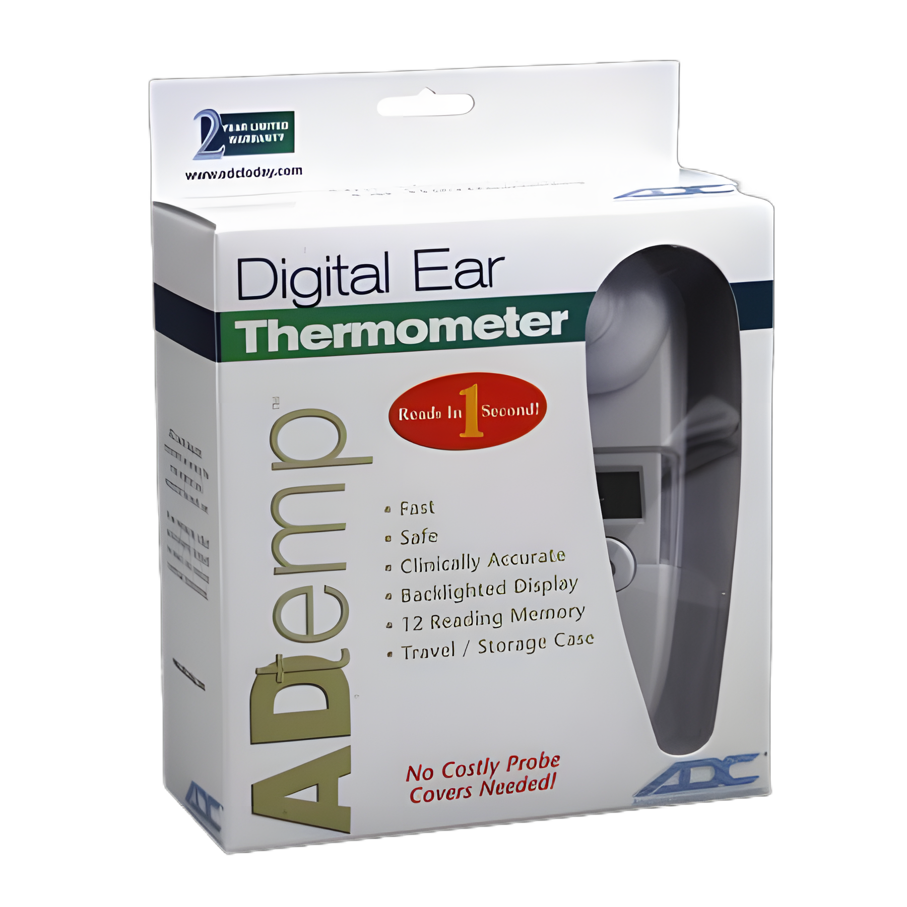 Tympanic Ear Thermometer Adtemp™ Ear Probe Handheld - 421