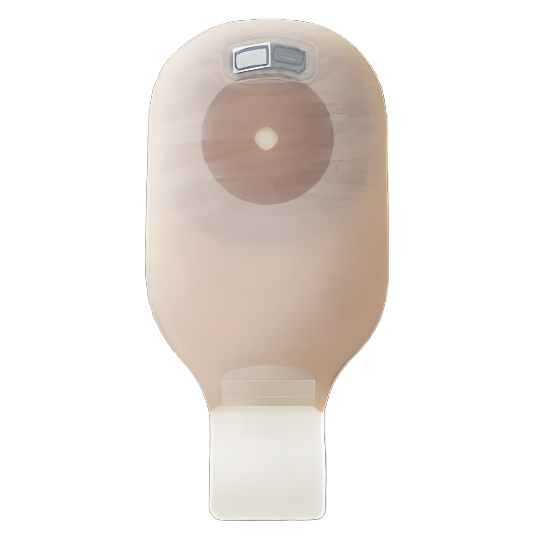 Premier™ 12 Inch One-Piece Ostomy Pouch - Drainable, Trim-to-Fit