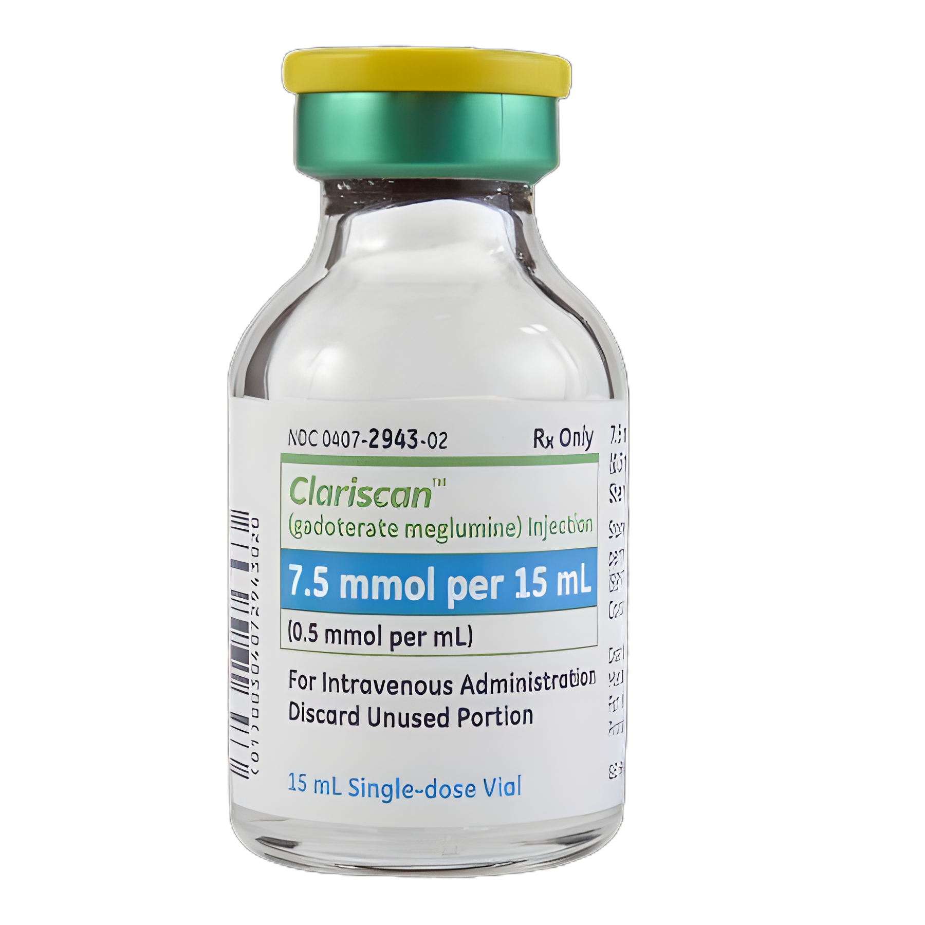 Clariscan Gadoterate Meglumine 0.5 mmol/mL Injection - Preservative-Free MRI Contrast Agent