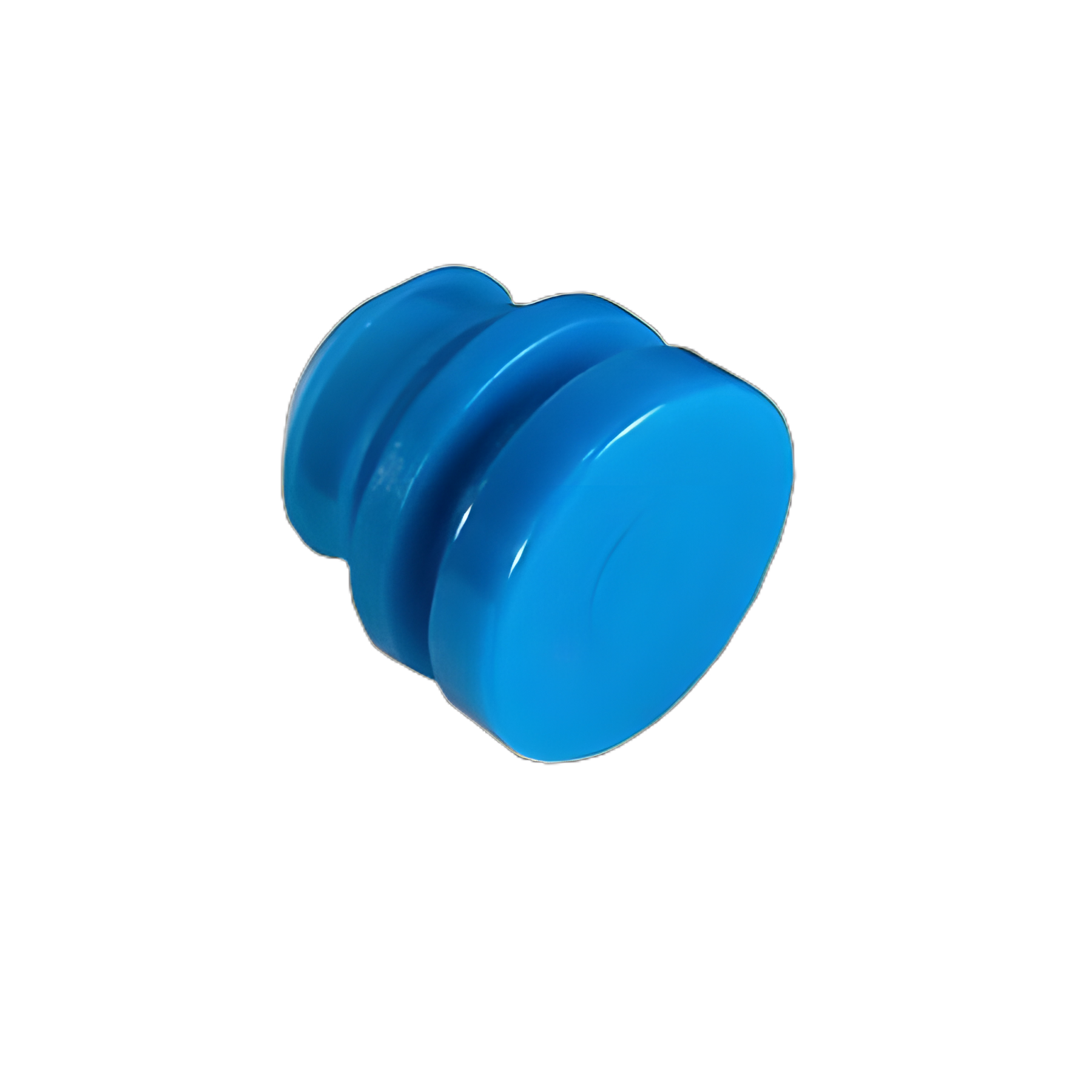 Beckman Coulter Tube Closure Plastic Plug Cap Blue 13 mm For use with Beckman Automatic Recapper Module NonSterile