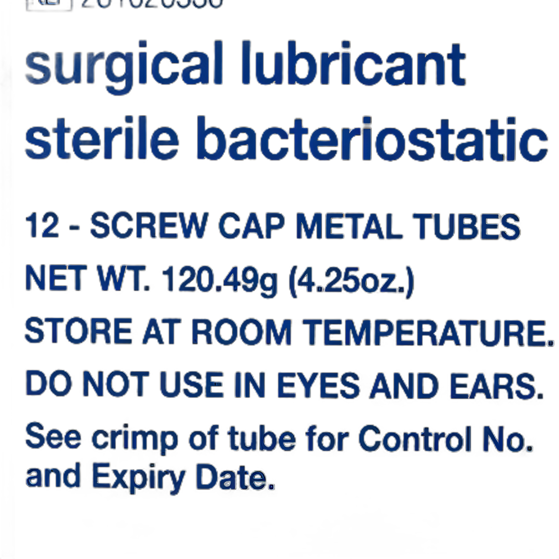 Surgilube Sterile Lubricating Jelly 4.25 oz - Carbomer-Free