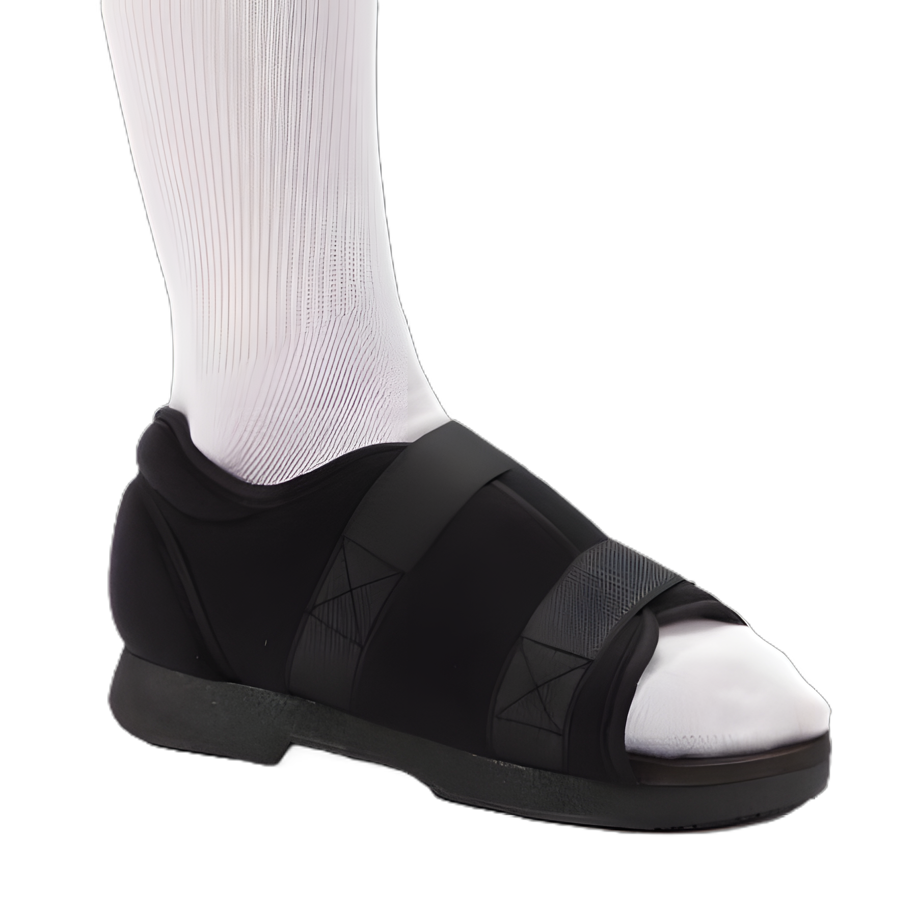 Soft Top Post-Op Shoe Össur® Large Adult Black - 18007