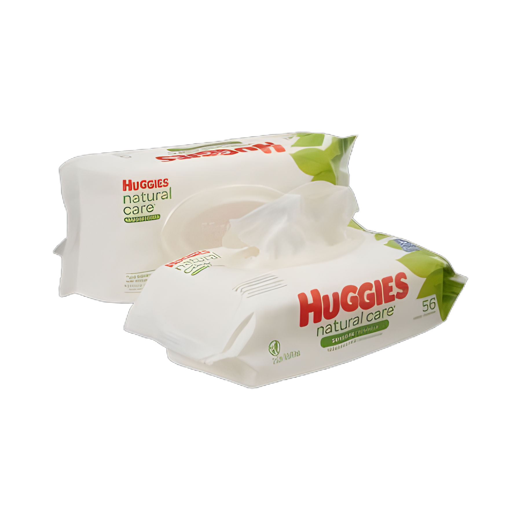 Baby Wipe Huggies® Natural Care® Soft Pack Unscented 56 Count