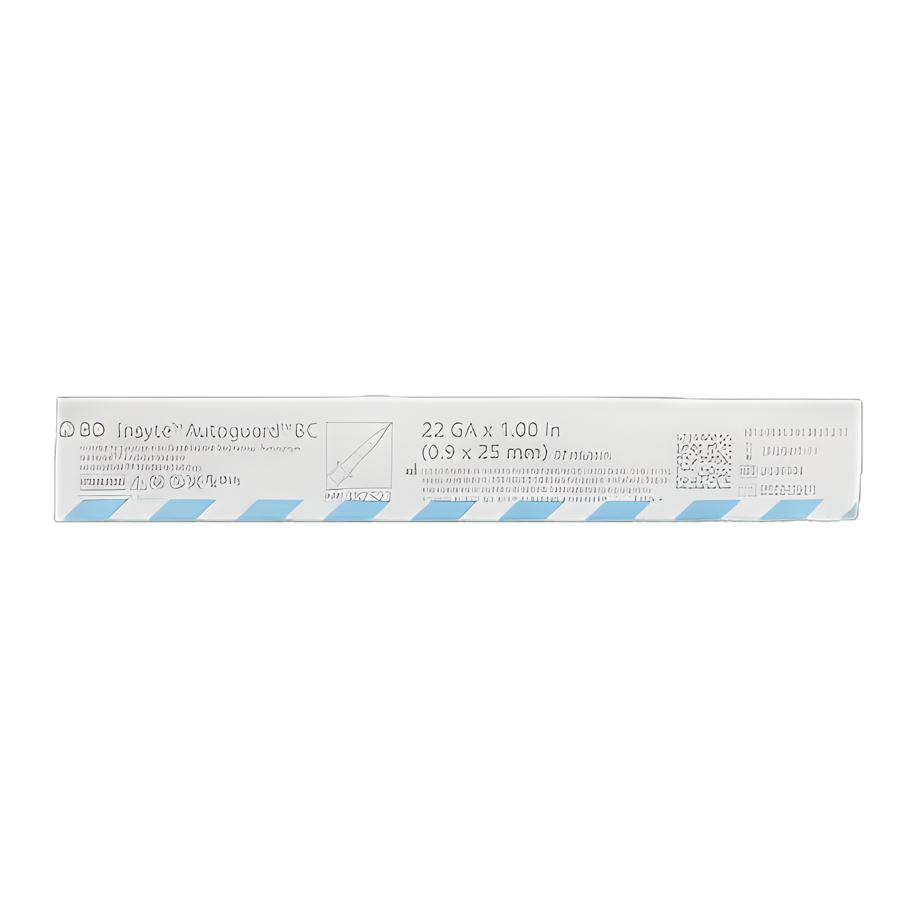 Peripheral IV Catheter Insyte™ Autoguard™ BC 22 Gauge 1 Inch Button Retracting Safety Needle - 382523