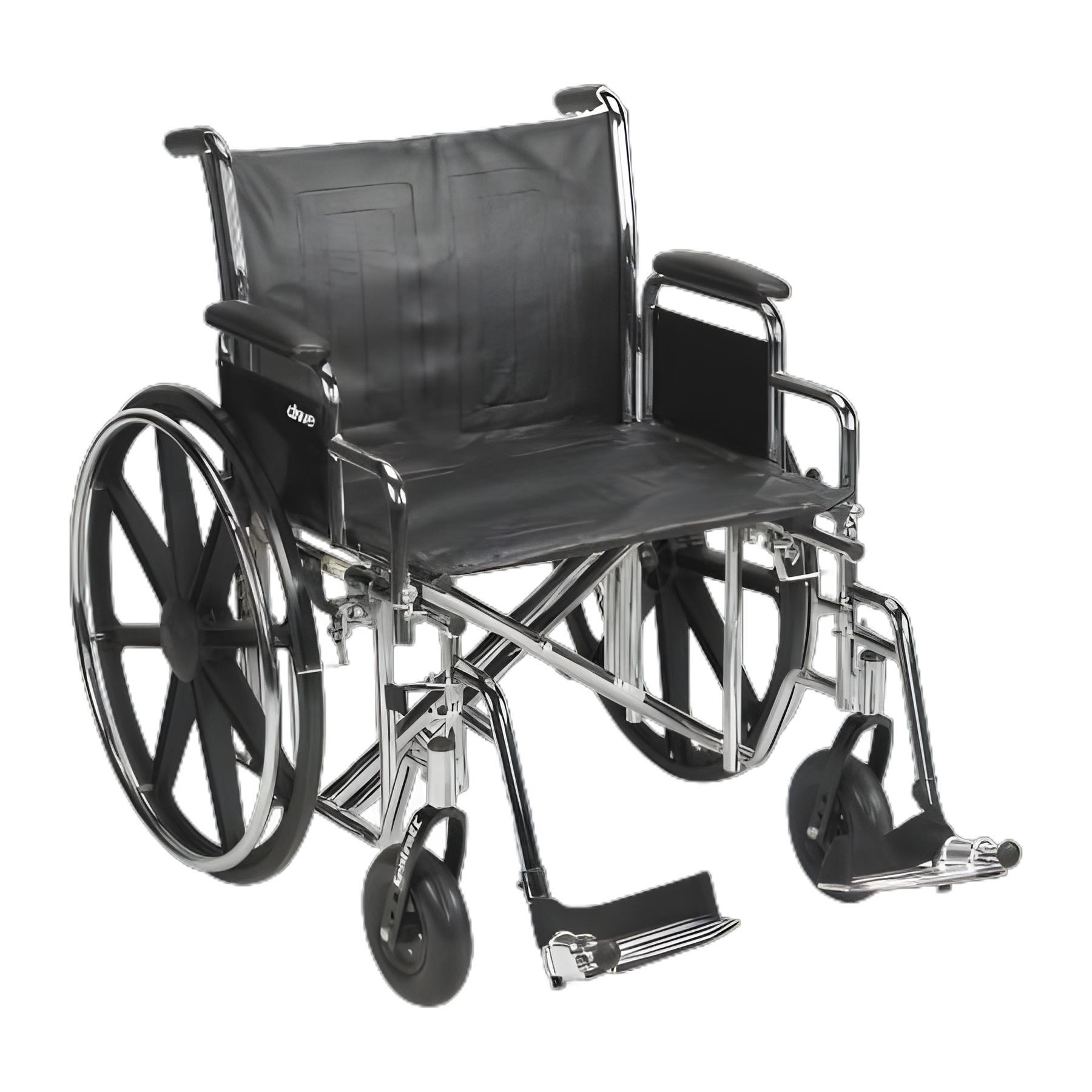 McKesson 22-Inch Bariatric Wheelchair - 450 lbs Capacity