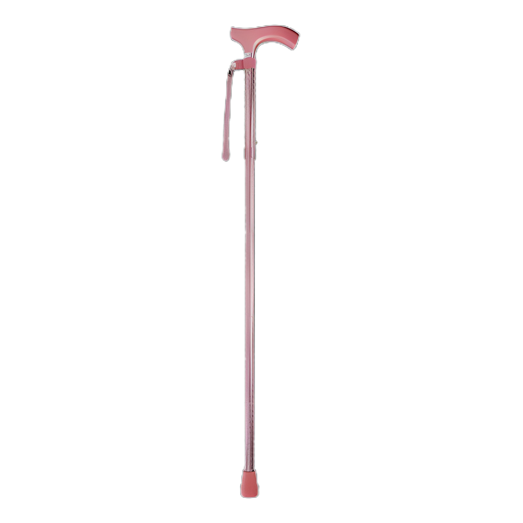 Folding Cane Switch Sticks® Aluminum 32 to 37 Inch Height Rose Gold