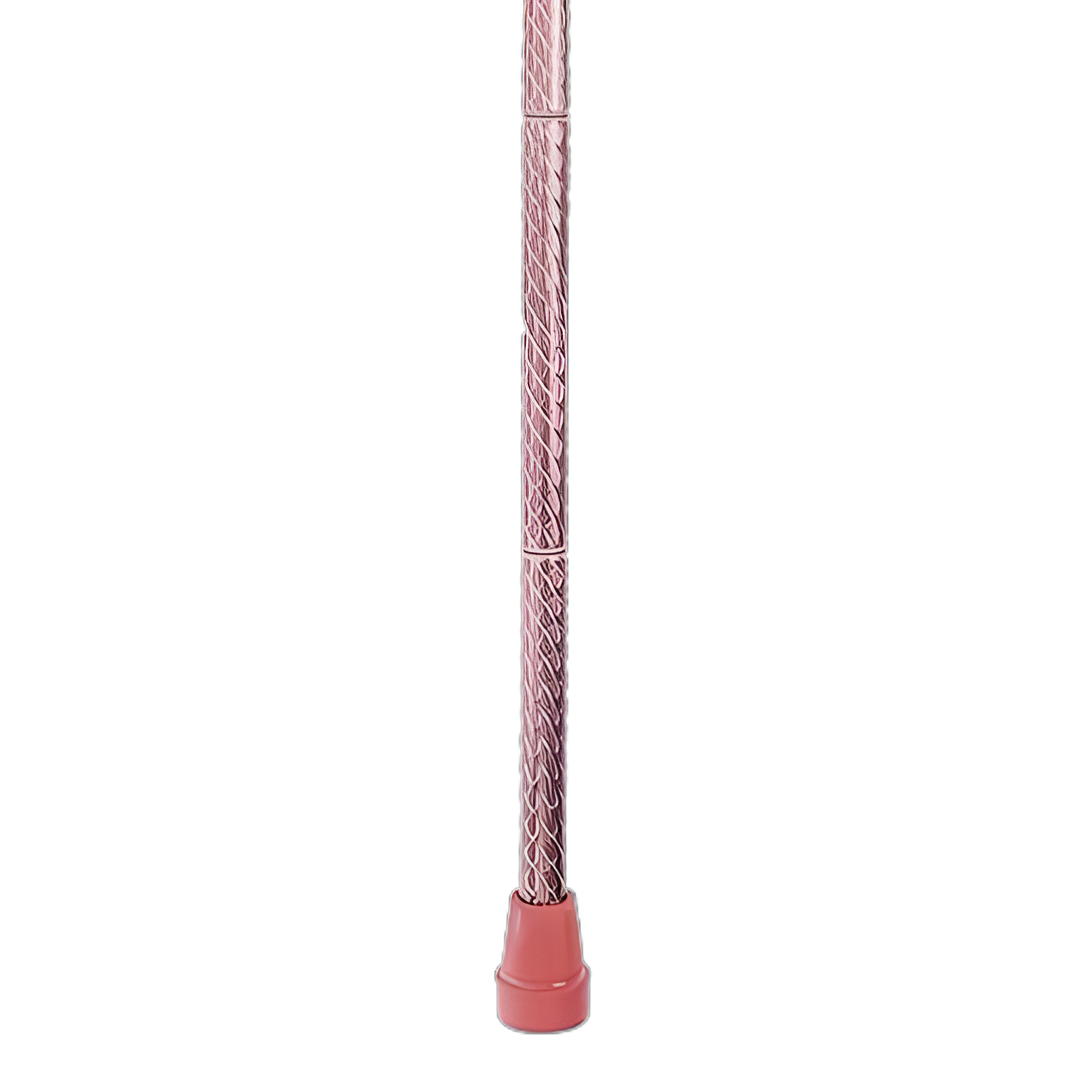 Folding Cane Switch Sticks® Aluminum 32 to 37 Inch Height Rose Gold