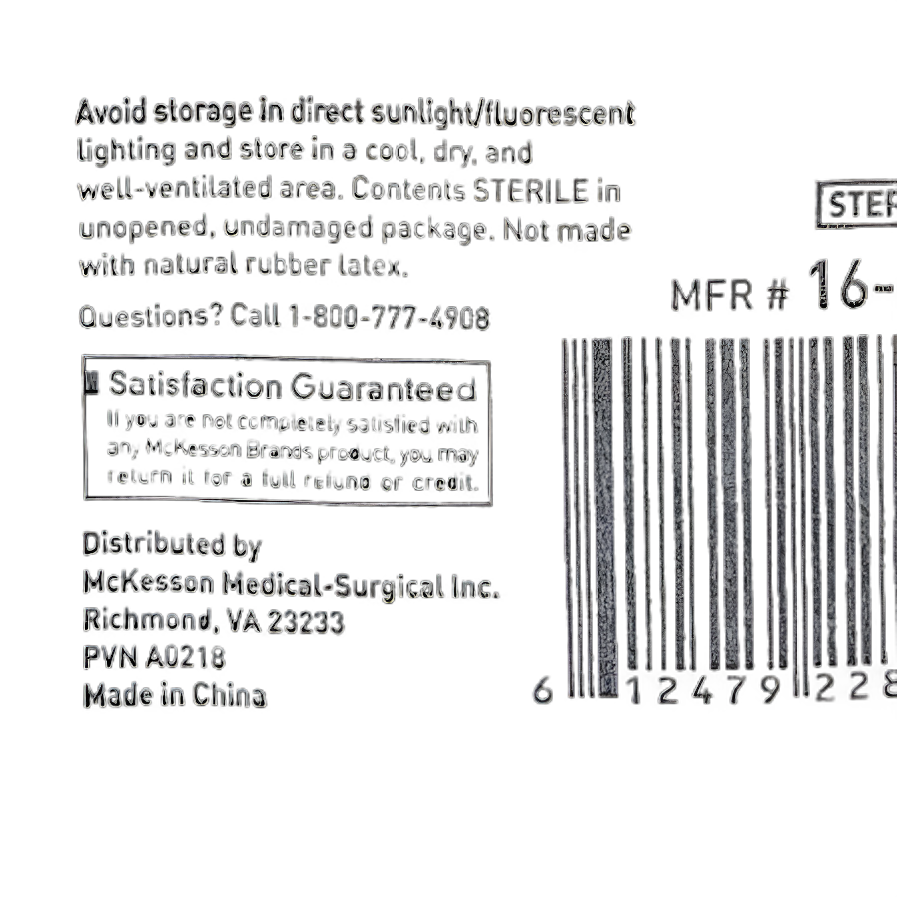 McKesson Sterile Cotton Fluff Bandage Roll 6-Ply - Wound Care