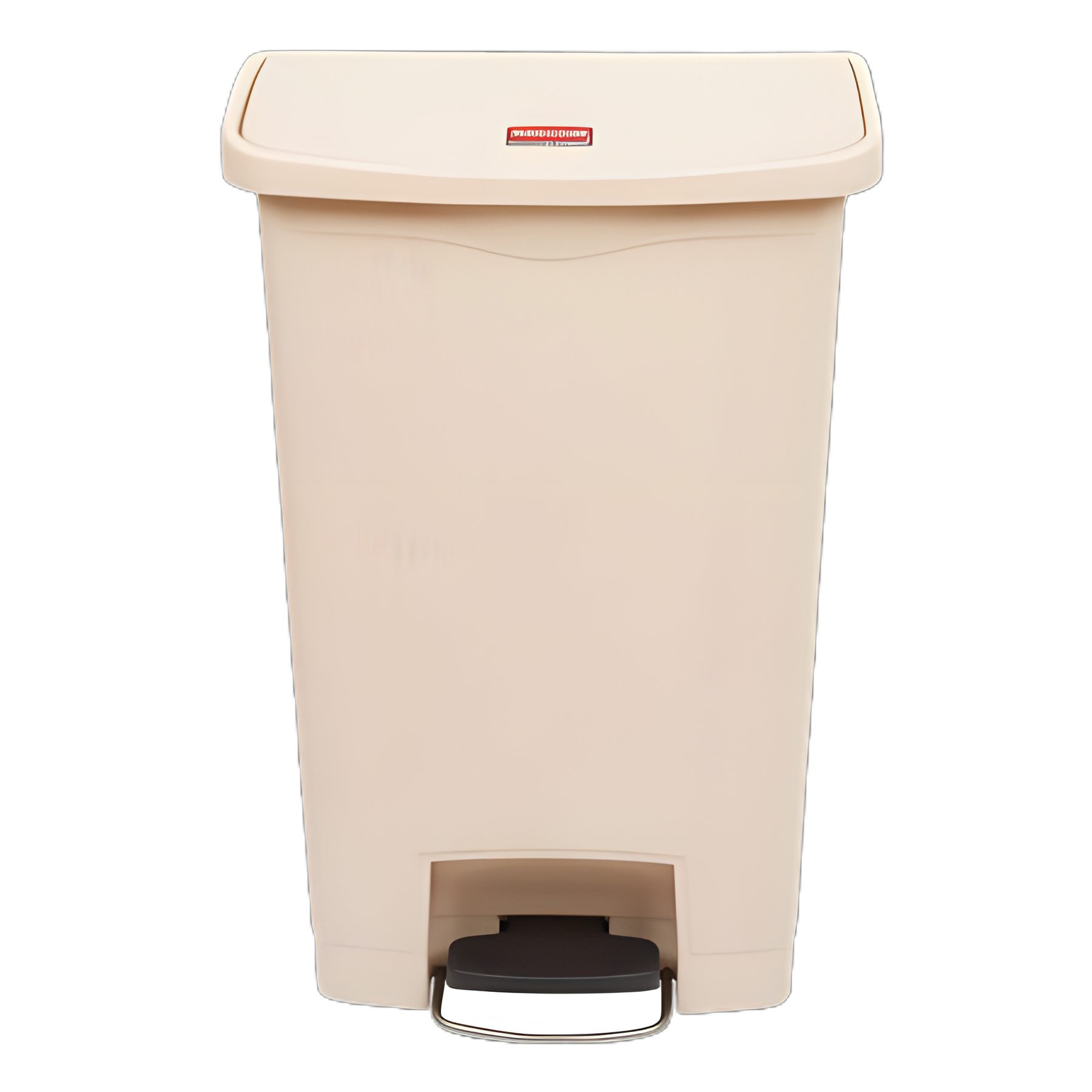 Rubbermaid® Slim Jim® 13 gal. Rectangular Beige Step-On Trash Can for Healthcare Facilities