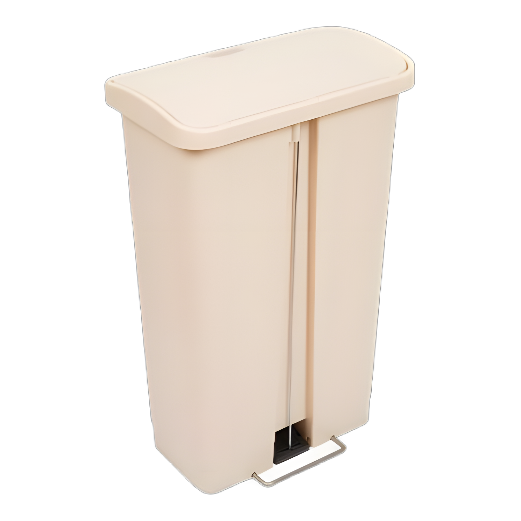 Rubbermaid® Slim Jim® 13 gal. Rectangular Beige Step-On Trash Can for Healthcare Facilities