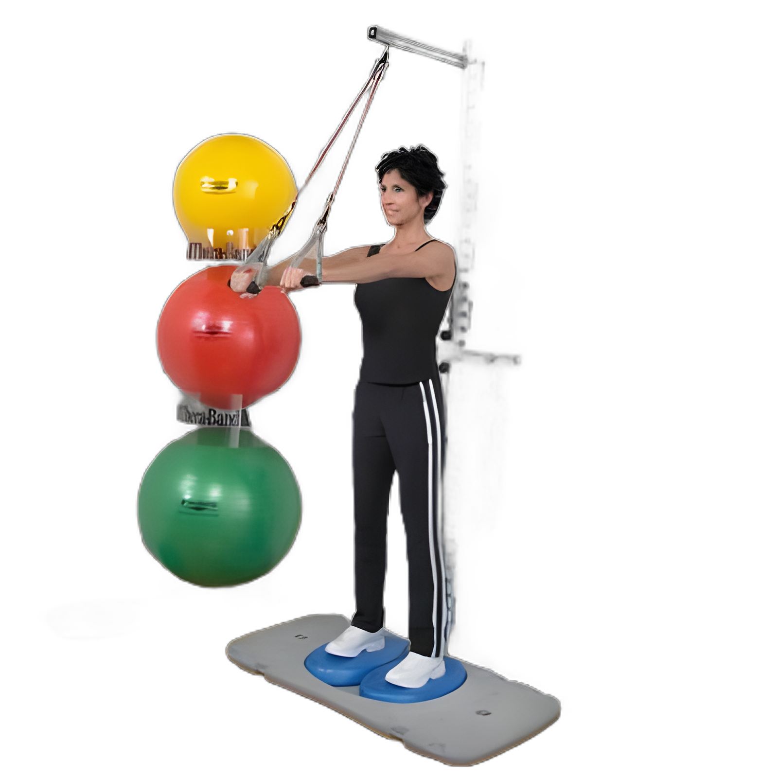 Professional Wall and Platform Exercise Stations Thera-Band 10 X 35 X 90 Inch