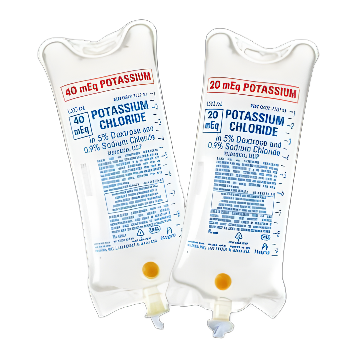 Replacement Preparation Potassium Chloride / Dextrose 5% / Sodium Chloride 0.9% 40 mEq / 1,000 mL IV Solution Flexible Bag 1,000 mL