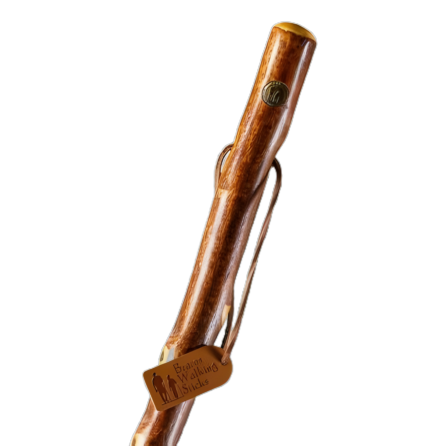 Walking Stick Brazos™ Free Form Wood 58 Inch Height Hawthorn
