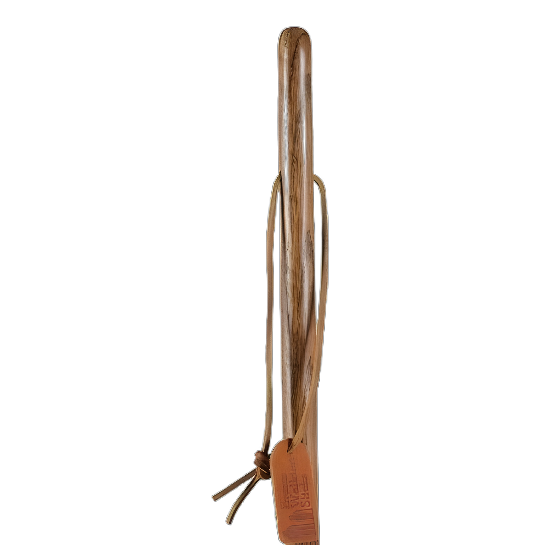 Walking Stick Brazos™ Twisted Backpacker Wood 58 Inch Height Brown Oak