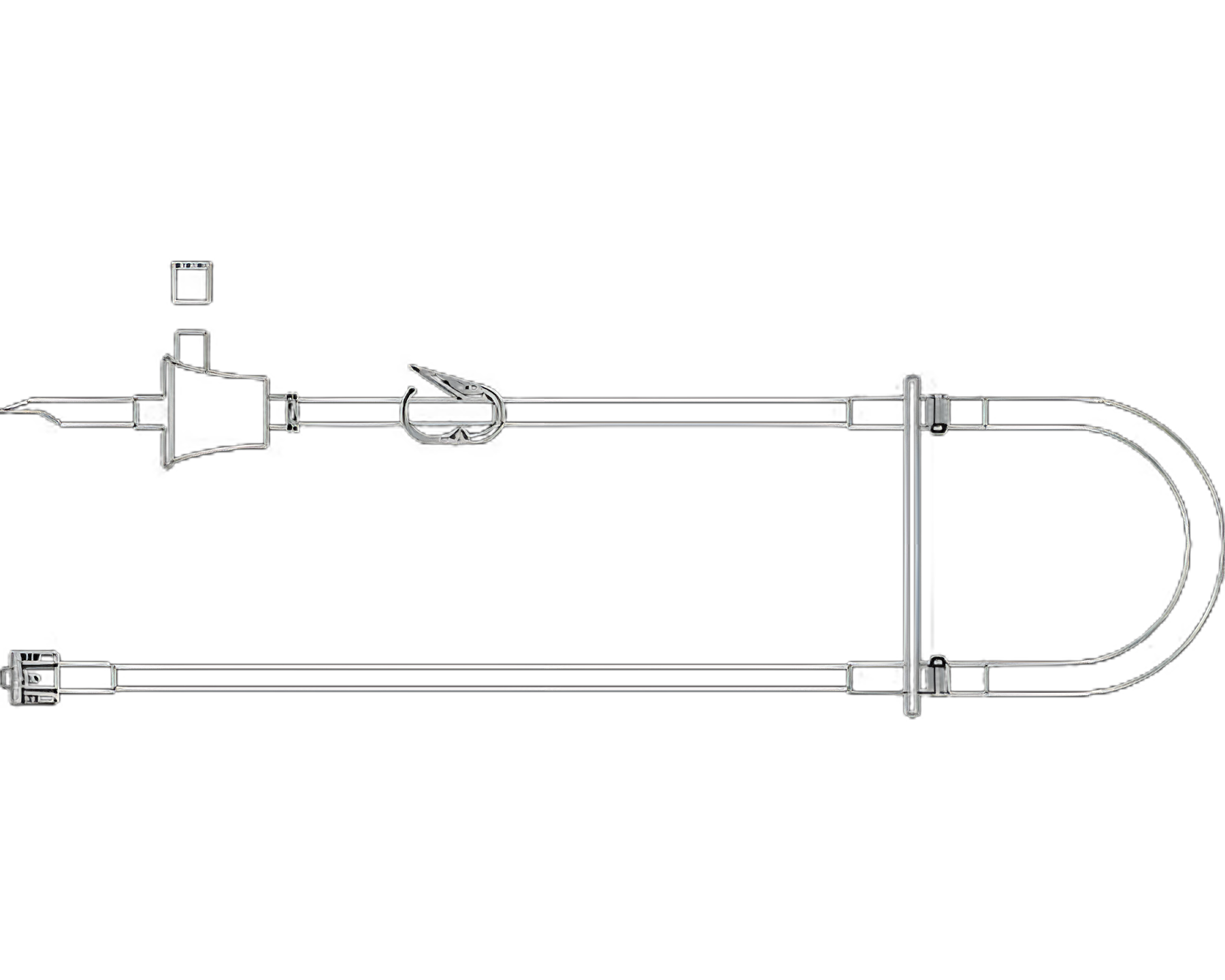 ADP-3000 Chemotherapy IV Pump Set - No Ports/Filter