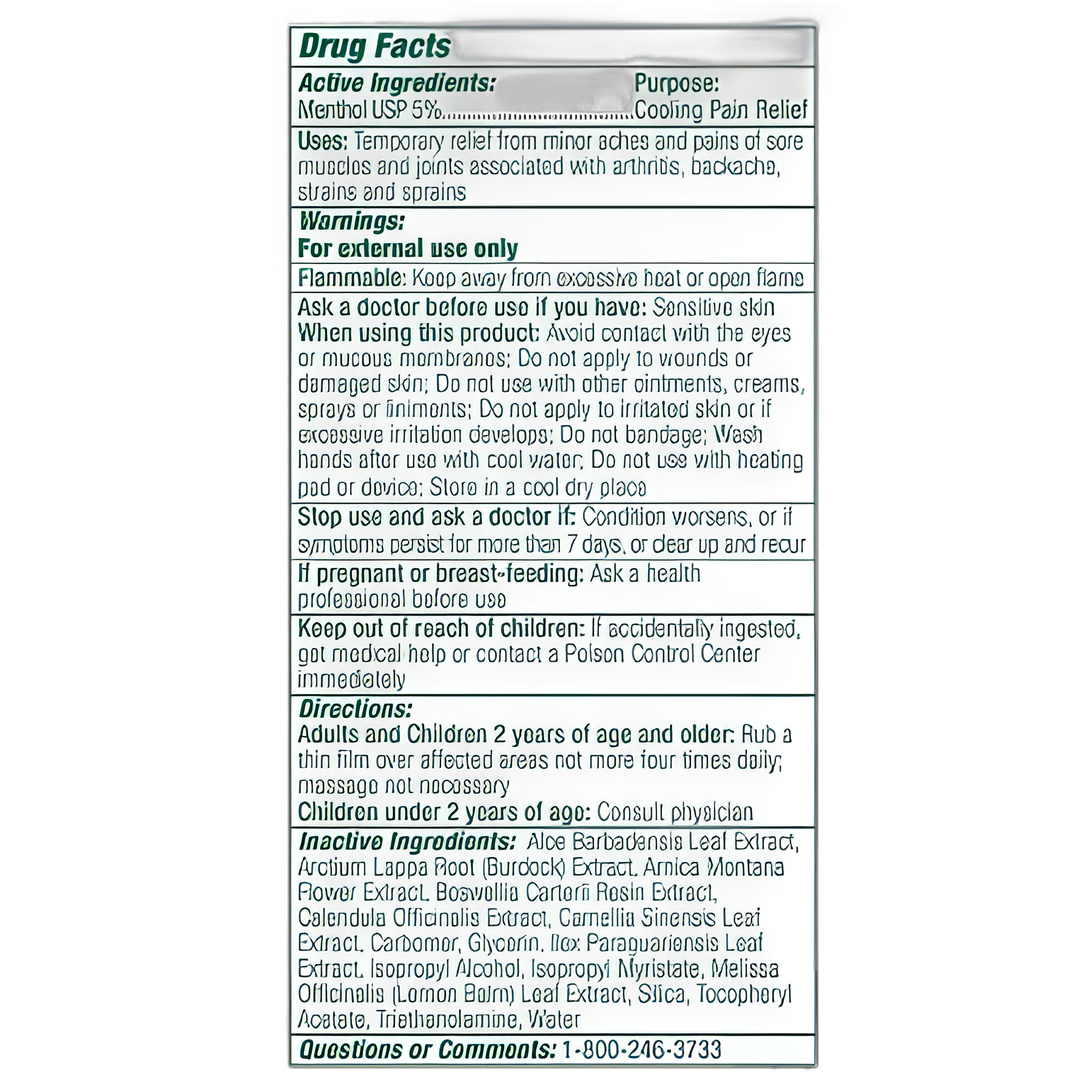 Biofreeze® Professional 5% Menthol Topical Gel for Pain Relief - 4 oz
