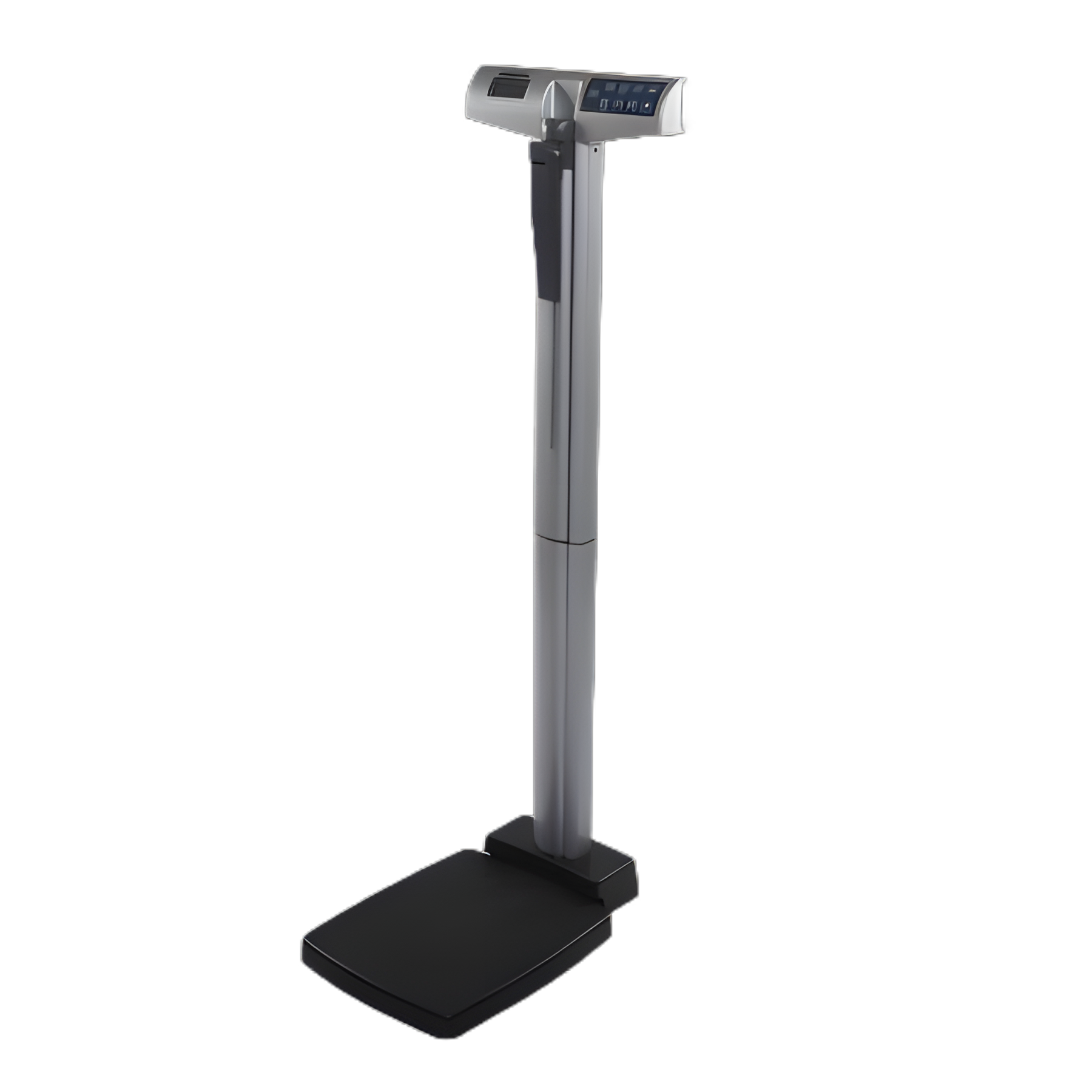 Column Scale with Height Rod Health O Meter® Digital Display 660 lbs/ 300 kg Black / Gray AC Adapter / Battery Operated